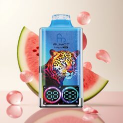 Fumot Leopard 40K Puffs Engangs Vape Vannmelon Tyggegummi – 5% Nikotin, 700mAh Batteri, Type-C Lading