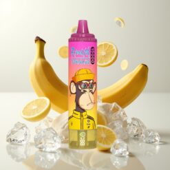 Fumot RandM Tornado 15000 Puffs - 25ml, 850mAh, Mesh Coil, Bananis