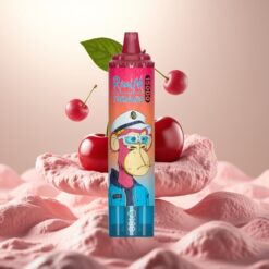 Fumot RandM Tornado 15000 Puffs – 25ml, 850mAh, Mesh Coil, LCD, Type-C, Kirsebær