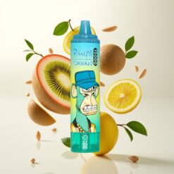 Fumot RandM Tornado 15000 Puffs – 25ml, 850mAh, Type-C, LCD – Kiwi Pasjonsfrukt Guava