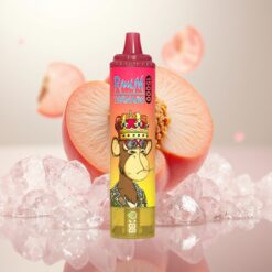 Fumot RandM Tornado 15000 Puffs - 25ml, 850mAh, Type-C, Peach Is