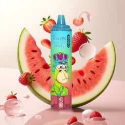 Fumot RandM Tornado 15000 Puffs – Jordbær Vannmelon, 25ml, 850mAh, Type-C