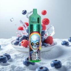 Fumot RandM Tornado 30000 – Blåbæris – 30mL, 600mAh, LED-display