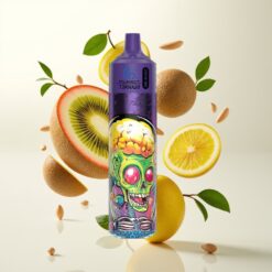 Fumot RandM Tornado 30000 Puffs Engangs Vape Kiwi Pasjonsfrukt Guava – 30mL, 2%/5%, 1.0 Ohm mesh coil, 600mAh