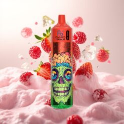 Fumot RandM Tornado 30000 Puffs Engangsdamper Jordbær Bær Is – 30mL, 2%/5%, 1.0 Ohm mesh coil