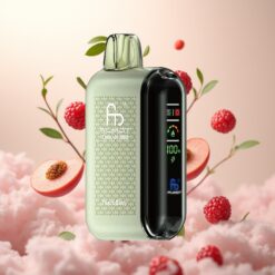 Fumot Tornado 20000 Puffs Engangsdamp Peach Berry – 20000 Puff, Dual Mesh Coil, 20ml E-liquid