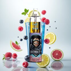 Fumot Tornado 7000 Engangs Vape Blå Bringebær Sitronade – 7000 Puffs, 14 ML E-væske, 850 MAH Batteri