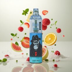 Fumot Tornado 7000 Engangs Vape Kjølig Mynte – 7000 Puffs, 14 ML, Mesh Coil, Type-C