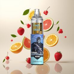 Fumot Tornado 7000 Engangs Vape Tiger Blod - 7000 Puff, 14 ML, 850 MAH, Mesh Coil