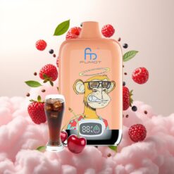 Fumot Tornado Digital Box 12000 Puffs Engangs Vape Bær Mix – 20ml E-Liquid, 550mAh, Type-C