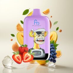 Fumot Tornado Digital Box 12000 Puffs Engangs Vape Mango Is – 20ml E-Liquid, 550mAh, Type-C