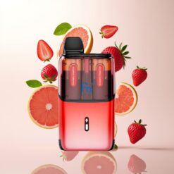 Fumot Ultra T32000 Engangsvape Jordbær Grapefrukt - Jordbær Dragefrukt, 32000 puff, 24ml, 800mAh