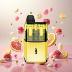 Fumot Ultra T32000 Engangsvaper - 32000 puff, 800mAh batteri, 24ml e-væske, Type-C lading, 20mg nikotin, Mesh Coil, Klar Drøm - Regnbuegodteri