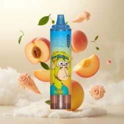 RandM Fumot Tornado 15000 Puffs Engangsdamp Peach-Mango 25ml 850mAh Type-C