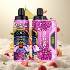VapSolo VIKING 12000 Puffs Engangs Vape Sommerdrøm – 22ml, 20mg/ml & 50mg/ml, Type-C