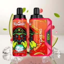 VapSolo VIKING 12000 Puffs Engangs Vape Vannmelon Is – 22ml, 20/50 mg/ml, Type-C
