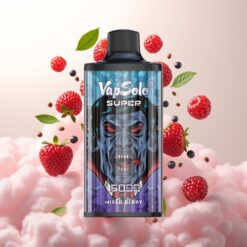 Vapsolo Super 15000 puffs - Blandede Bær – 40ml, 850mAh, Type-C