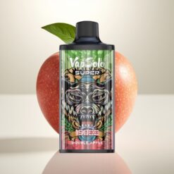 Vapsolo Super 15000 puffs - Dobbel Eple, 40ml, 850mAh, Type-C