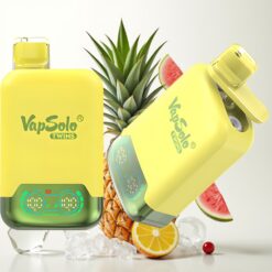 Vapsolo Twins 20000 Puffs – Ananas Kokos & Vannmelon Is, 40 ml, 20mg/ml eller 50mg/ml, Type-C