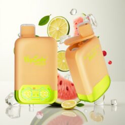 Vapsolo Twins 20000 Puffs Engangsdamper Sitron Lime & Vannmelon Is – 40 ml, 20mg/ml, Type-C