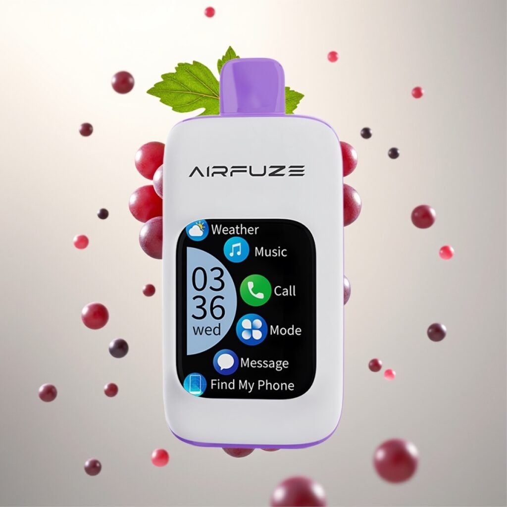 AirFuze Smart 30000 Puffs Engangs Pod - 5% Nikotin, 900mAh, Type-C, Drue Eksplosjon