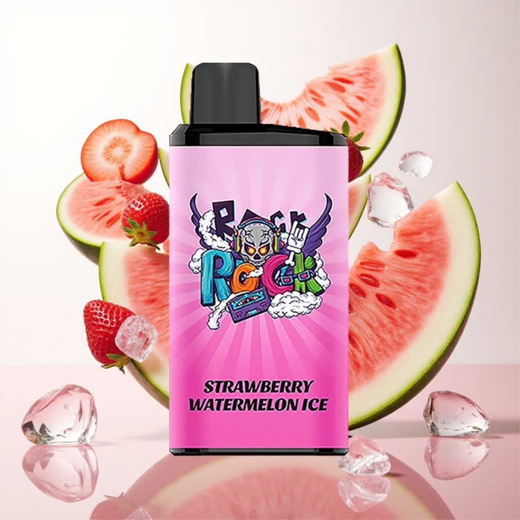 IGET Bar Pro 10000 Puffs Engangsdamp Jordbær Vannmelon Is – 2000 mAh, 1.2 Ohm Mesh Coil