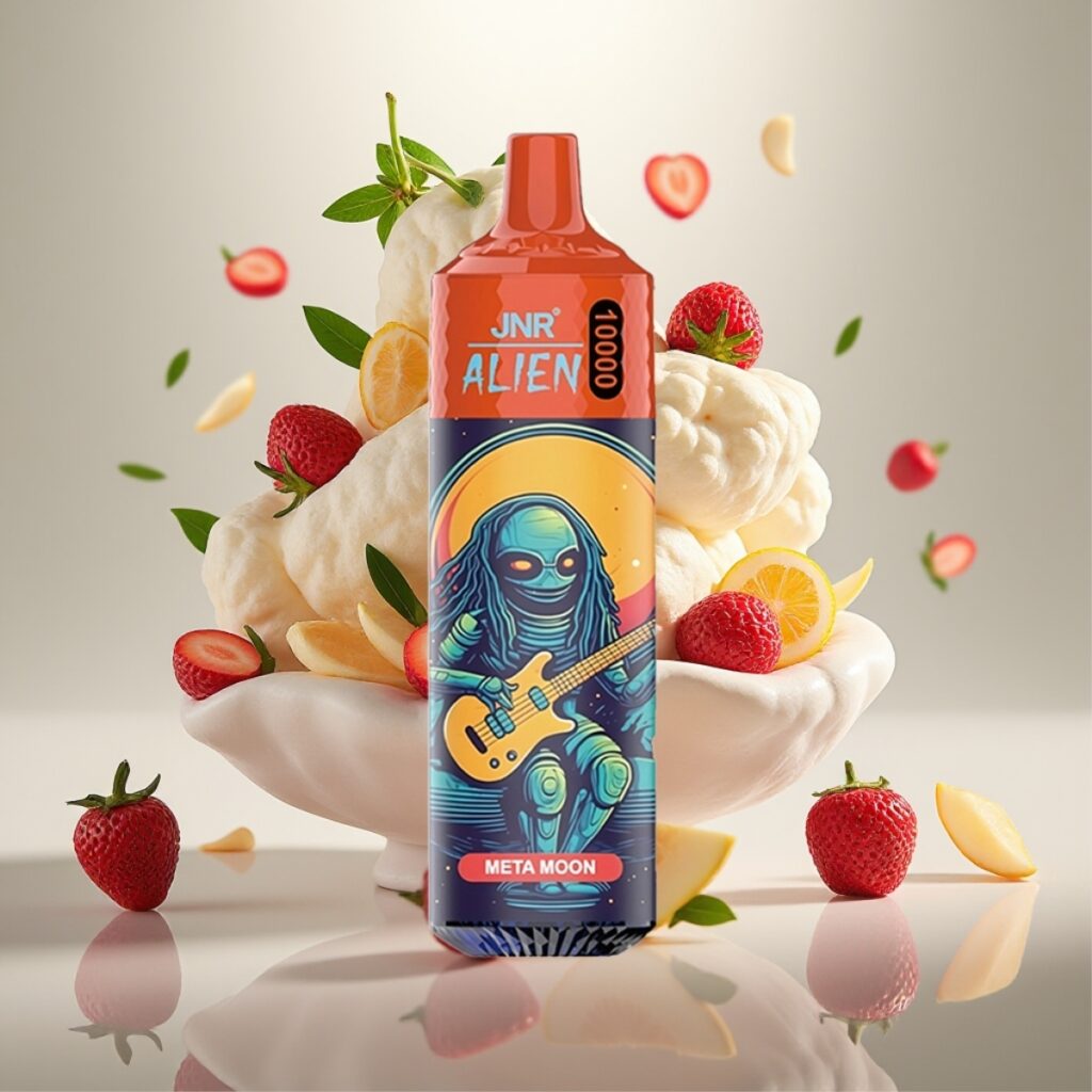 JNR Alien 10000 Puffs – 850mAh, 20ml, Type-C, RGB – Meta Måne