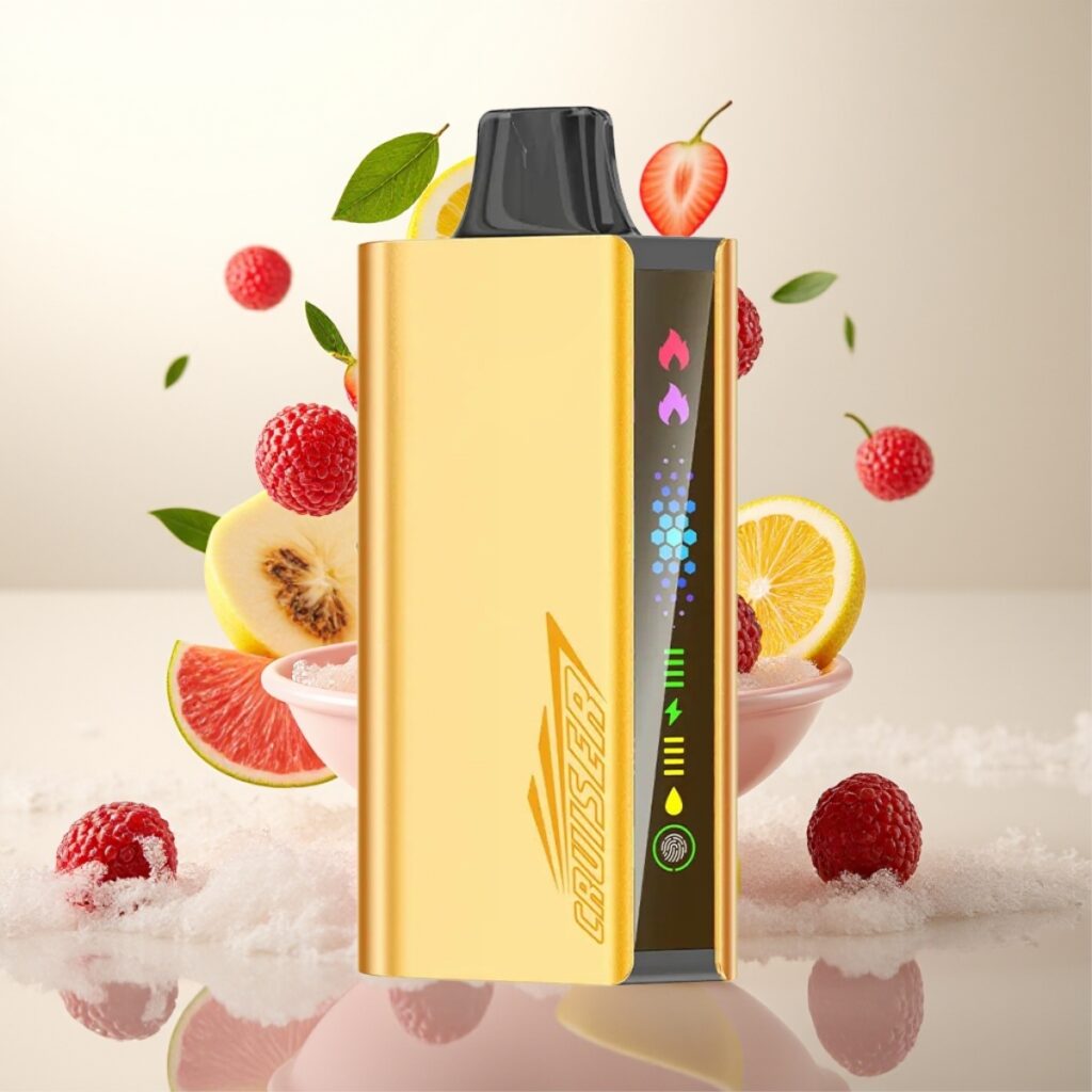 JNR Cruiser 12000 Puffs No-Charge Engangs Vape Kjølig Fanta – 3500 mAh, 25 ml, 1.2ohm Dual Mesh Coil