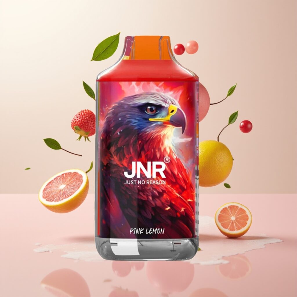 JNR Falcon 16000 Puffs Engangs Vape Rosa Sitron – 16000 Puffs, 850 mAh, 22ml