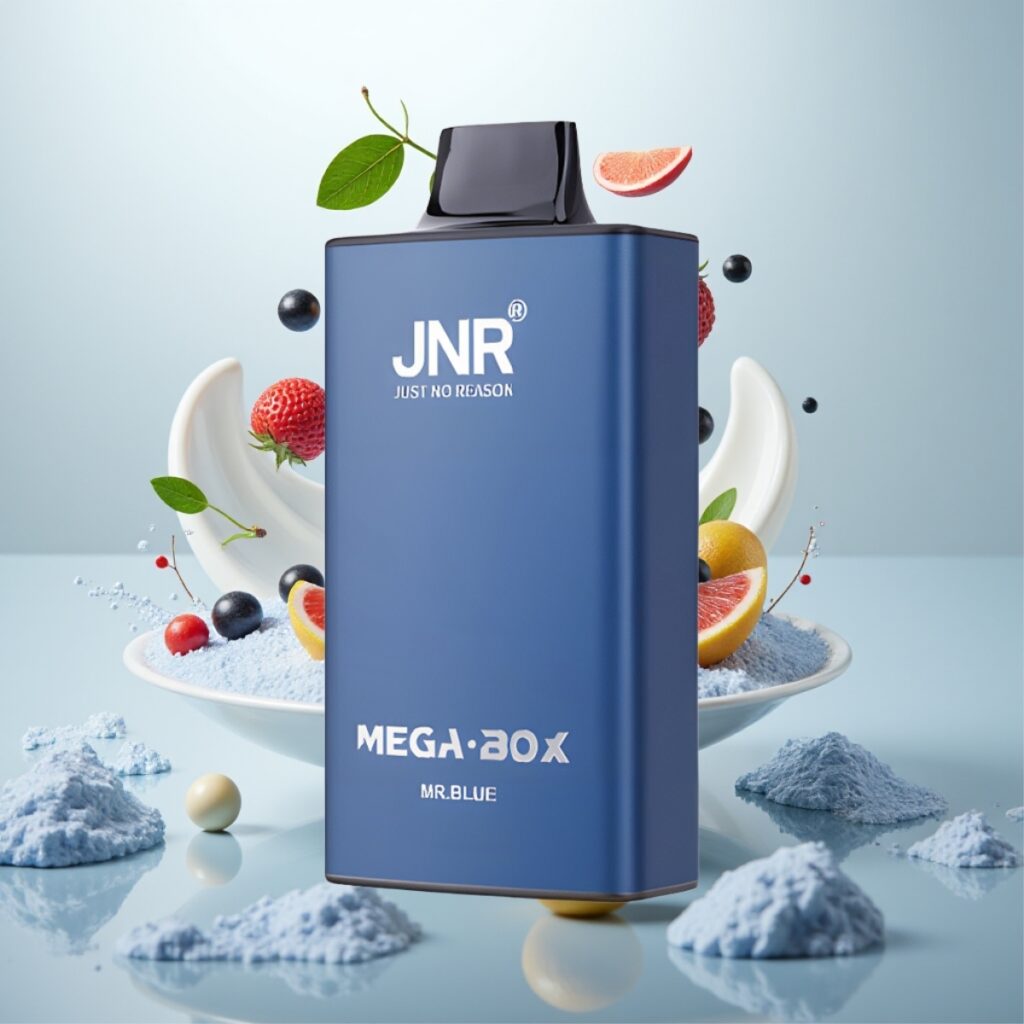 JNR Mega Box 25000 Puffs Engangsvape Herr Blå - 30ml, 850mAh, Type-C