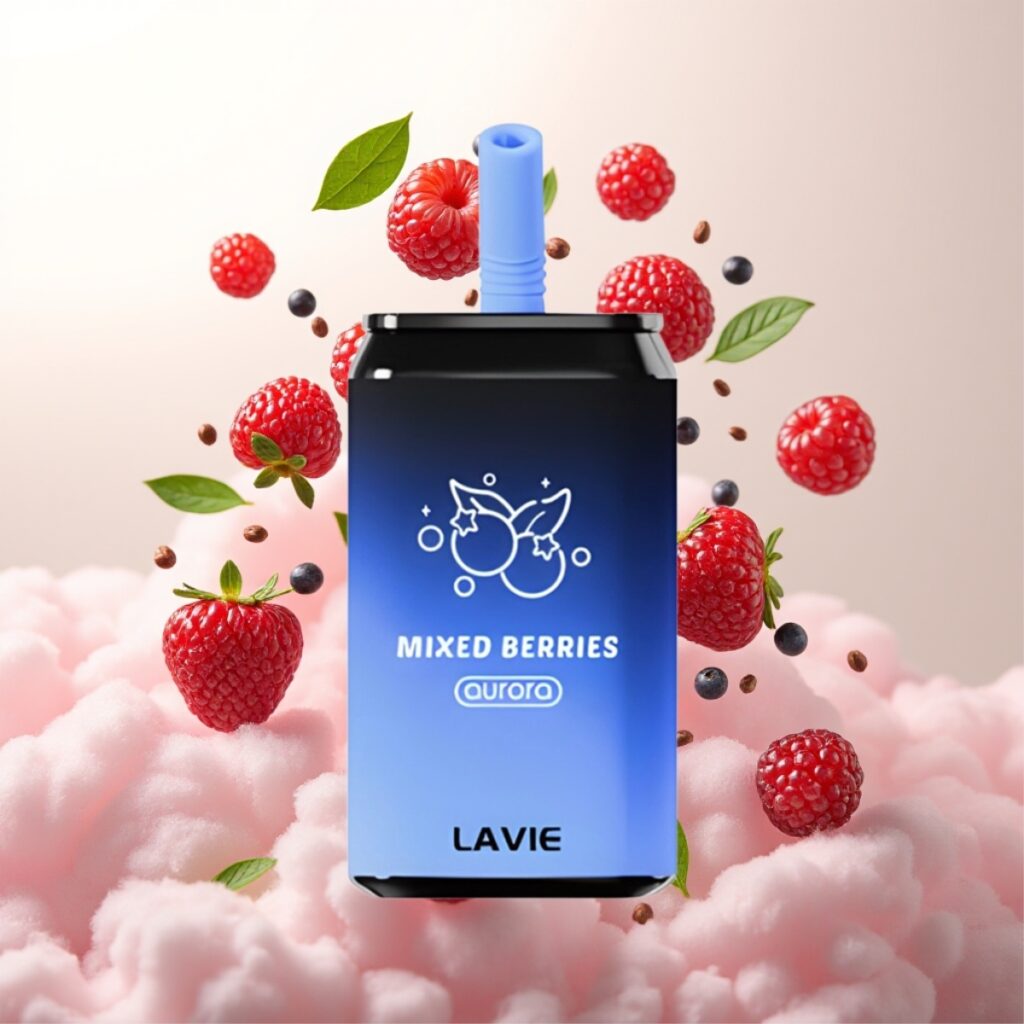 LAVIE Aurora 11000 Puffs – Blandede Bær – 22ML, 650mAh, Type C-lading
