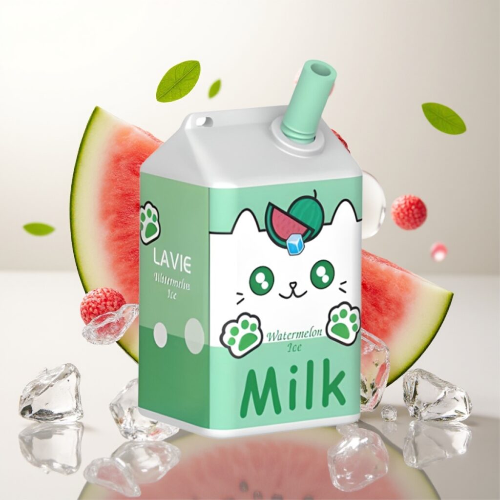 LAVIE Milk 7000 Puffs Vannmelon Is – 16ML, 600mAh, Type C