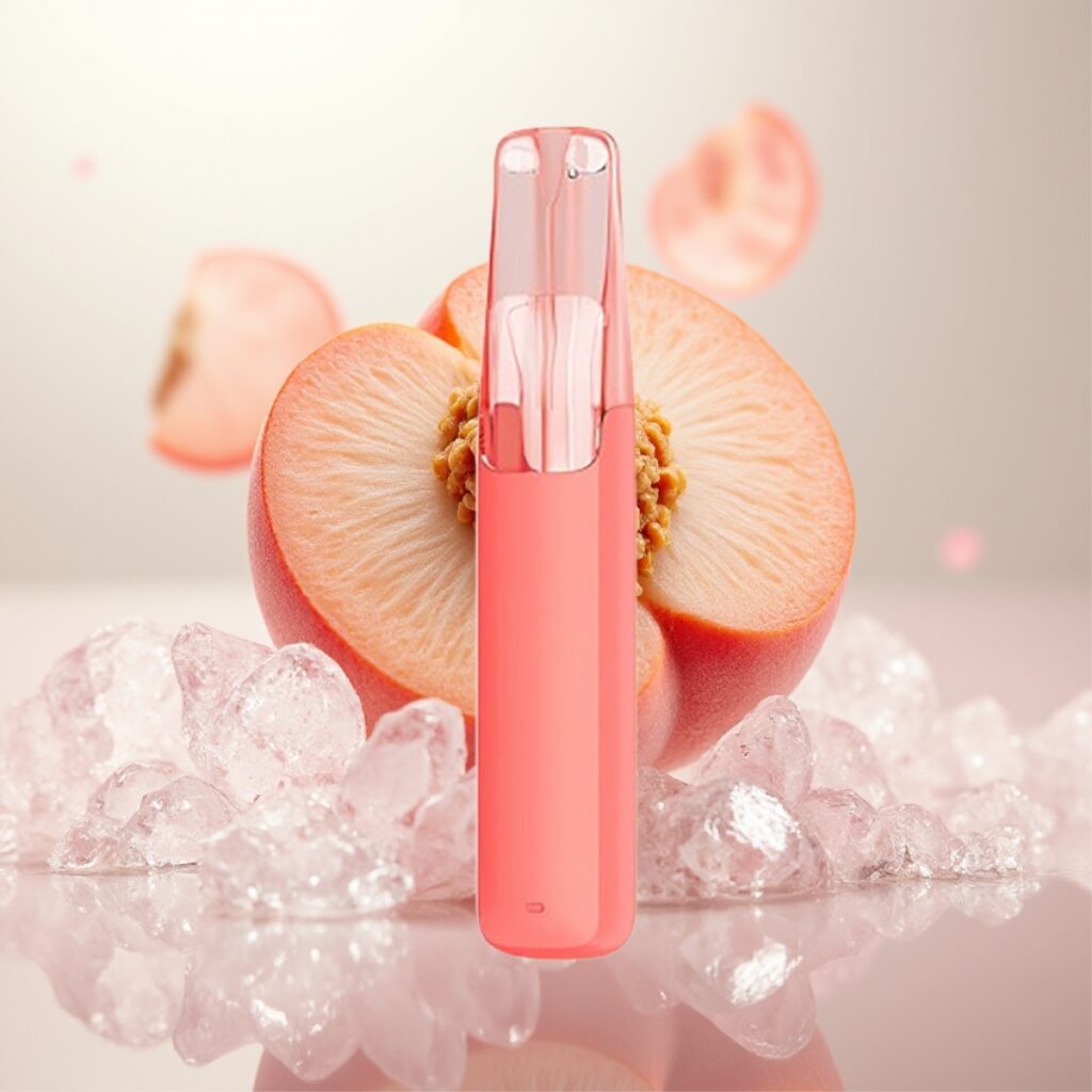 Snowplus Dash 4000 Puffs Engangsdevice Peach Is – 4000 puffs, 7.5 ml, 530 mAh